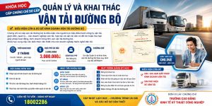 Chứng chỉ vận tải đường bộ, sơ cấp khai thác vận tải đường bộ